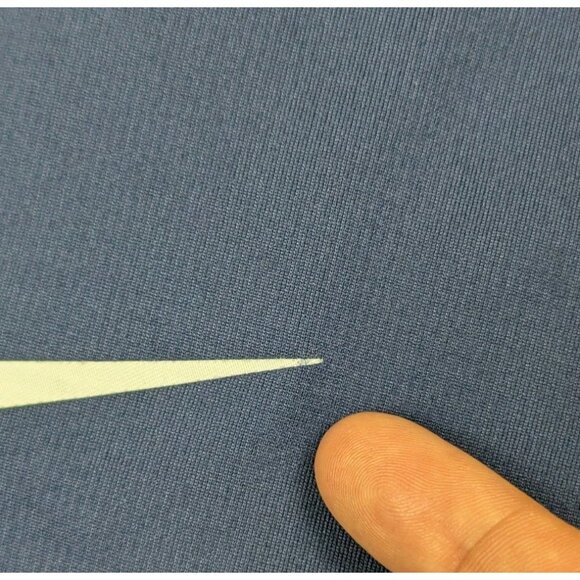 Nike Chicago Cubs Polo Shirt Mens XL Navy Blue Baseball Dri-Fit Performance - Picture 4 of 8